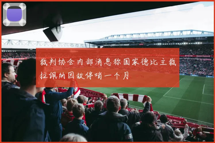 裁判协会内部消息称国家德比主裁拉佩纳因故停哨一个月