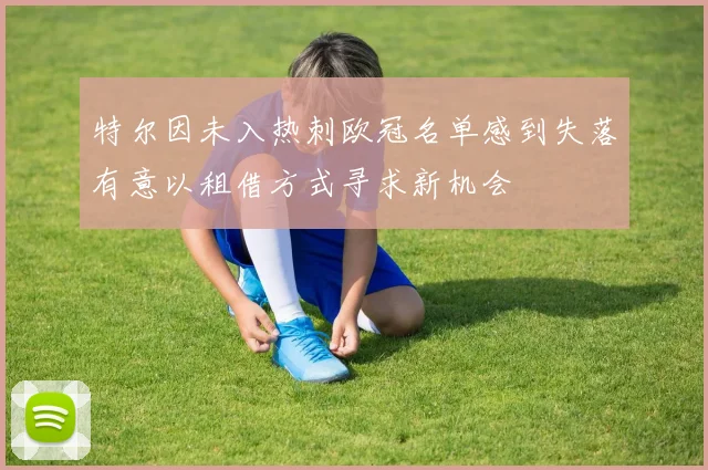 特尔因未入热刺欧冠名单感到失落有意以租借方式寻求新机会